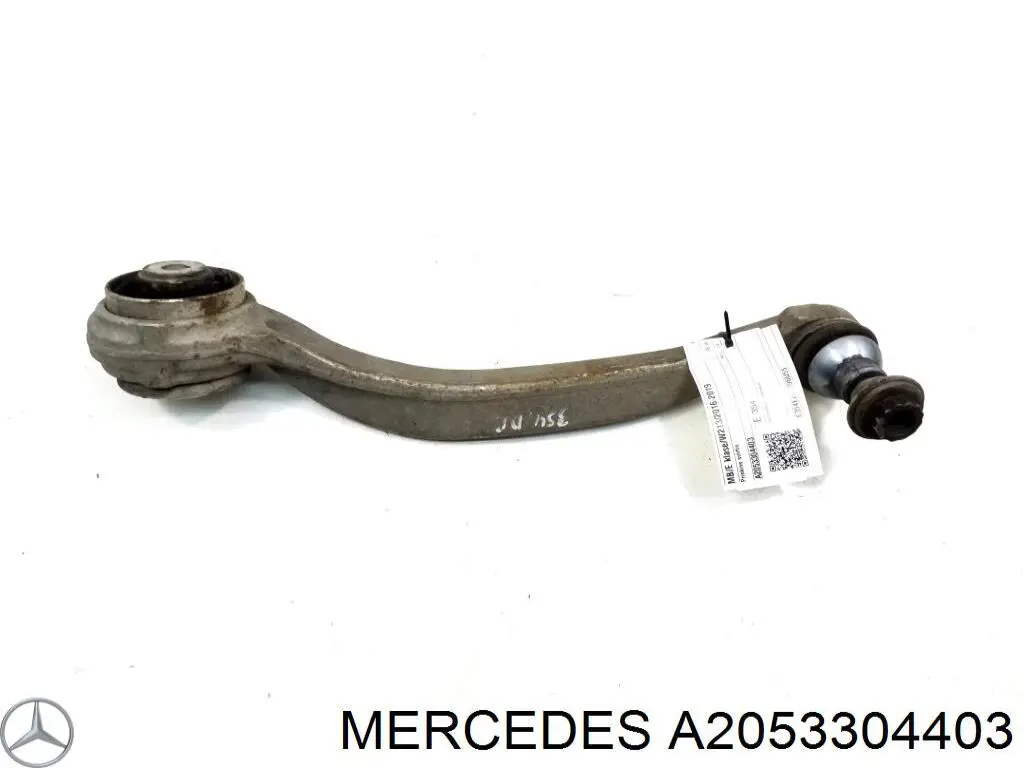 Важіль передньої підвіски нижній, правий Mercedes A2053304403 ціна, від 88.28 USD