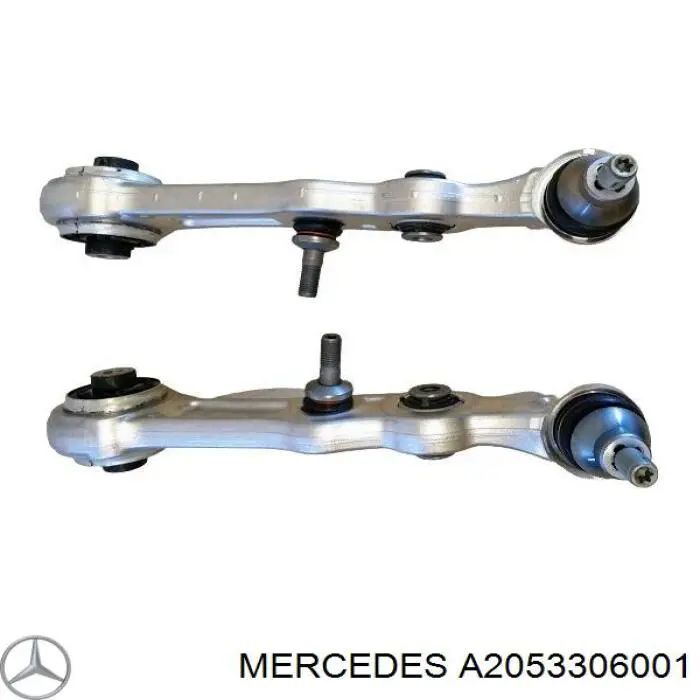Купити A2053306001 Mercedes Важіль передньої підвіски нижній, правий