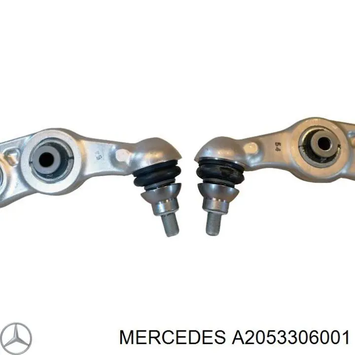 Правий важіль передній нижній підвіски Mercedes A2053306001