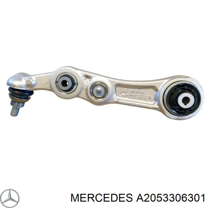 Купити A2053306301 Mercedes Лівий важіль передній нижній підвіски