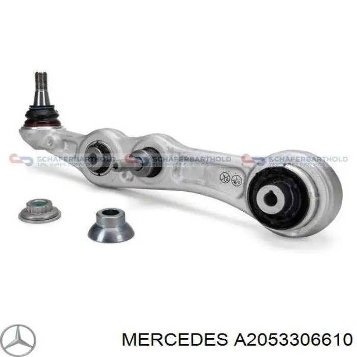 Важіль передньої підвіски нижній, правий Mercedes A2053306610 ціна, від 135.84 USD
