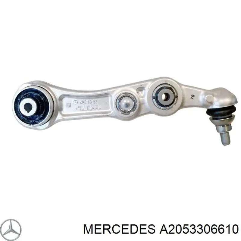 A2053306610 Mercedes Важіль передньої підвіски нижній, правий