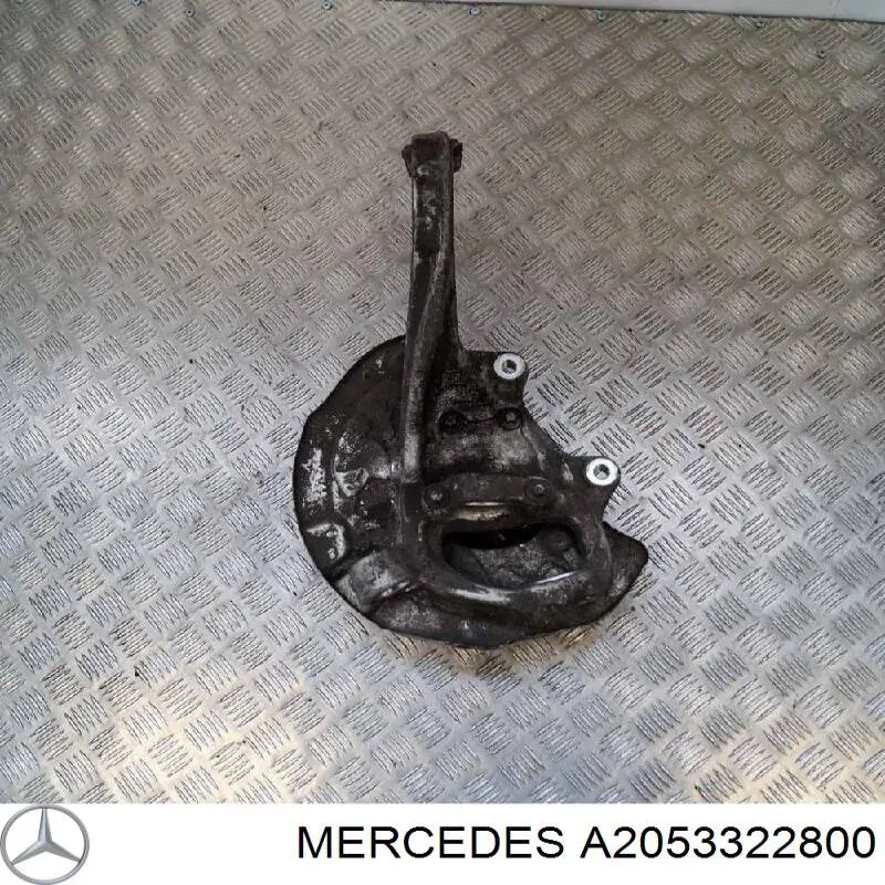 Цапфа - поворотний кулак передній, правий A2053322800 Mercedes