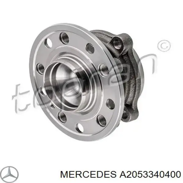 Маточина колеса передня Mercedes A2053340400 ціна, від 53.33 USD