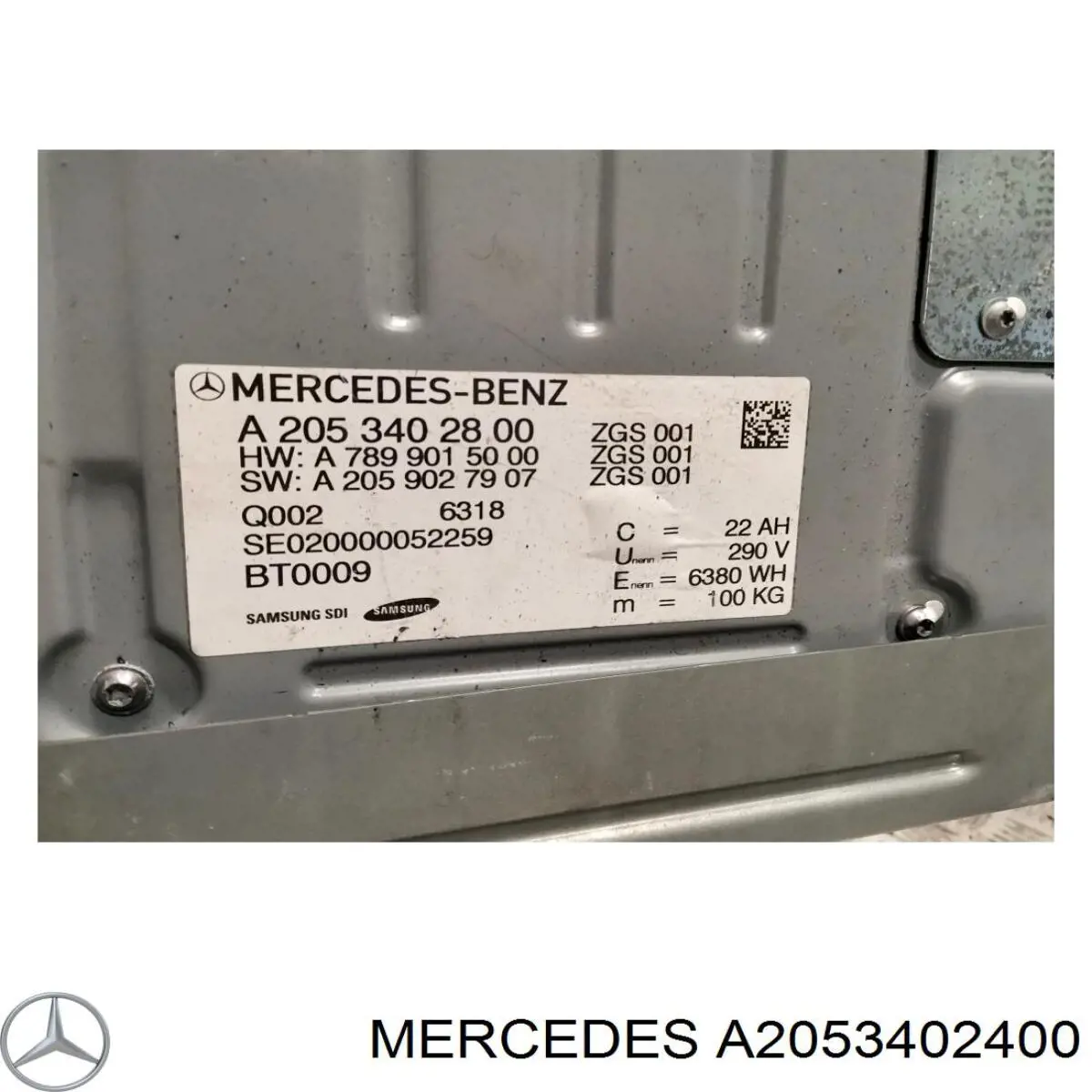 Купити A2053402800 Mercedes Батарейний модуль електромобіля