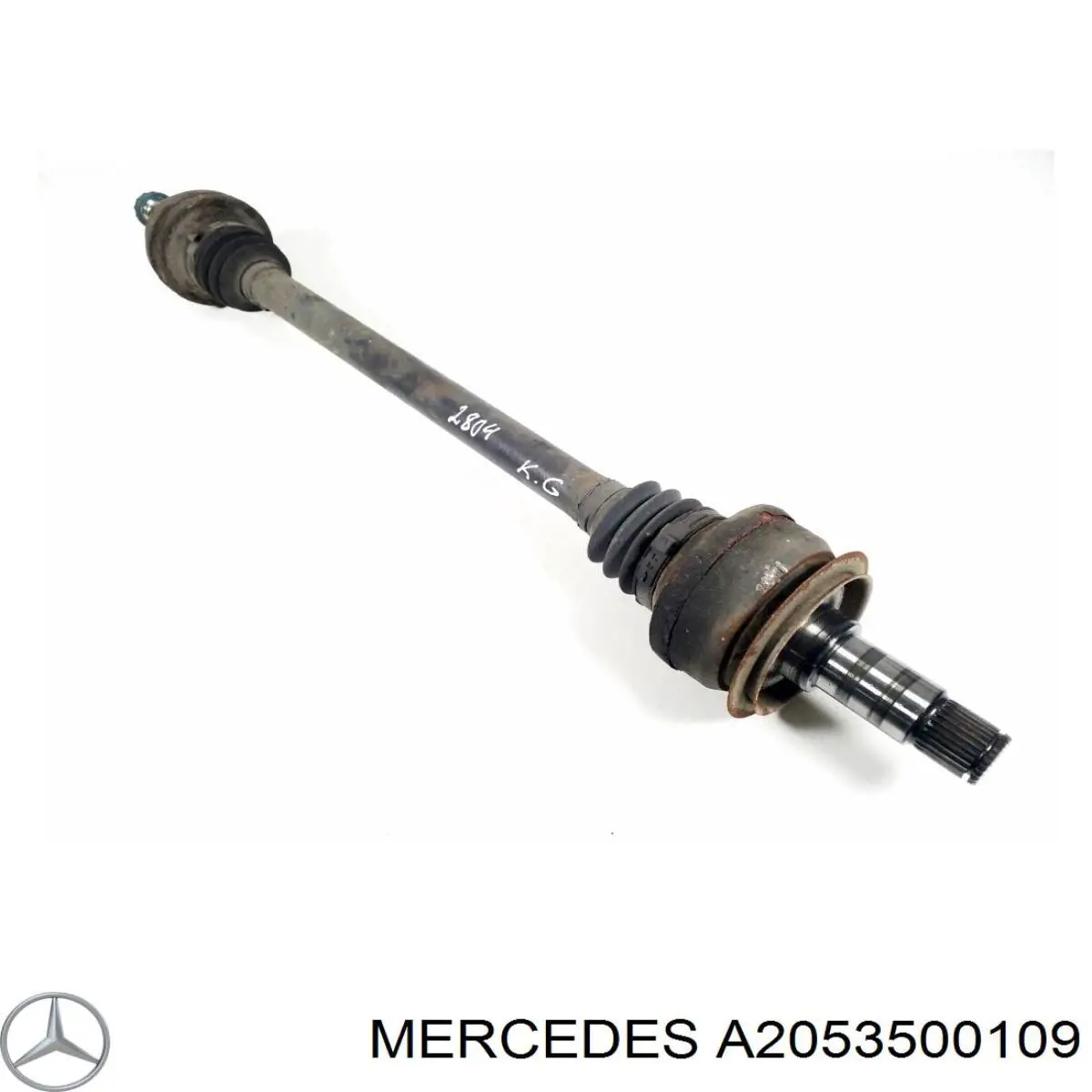 Піввісь задня, права Mercedes C 