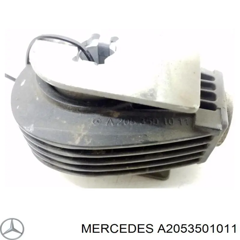 A2053501011 Mercedes Сайлентблок (подушка) редуктора заднього моста, передній