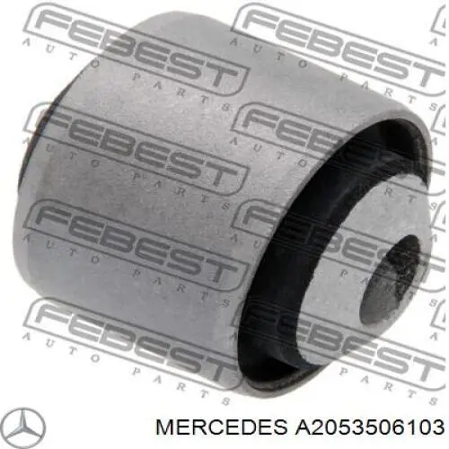 A2053506103 Mercedes Рычаг подвески задний левый (Задний)