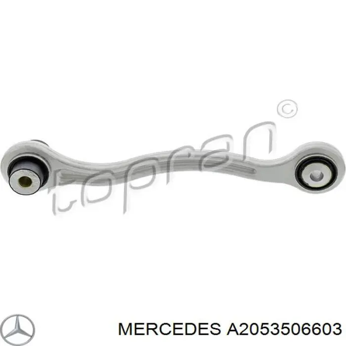 Важіль задньої підвіски поперечний, правий Mercedes A2053506603 ціна, від 11.25 USD