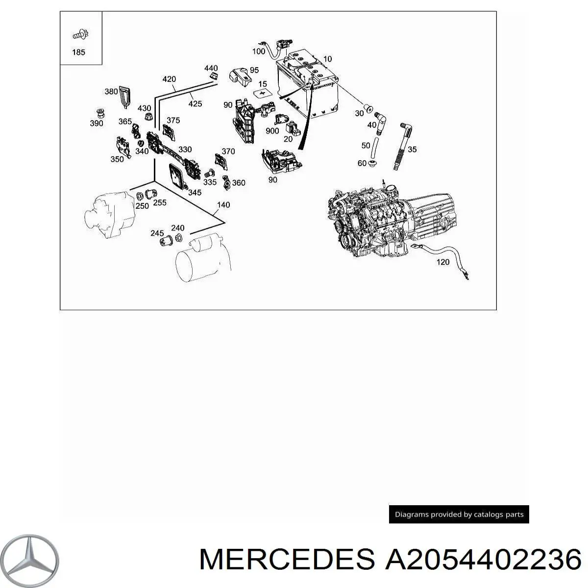 A2054402236 Mercedes 