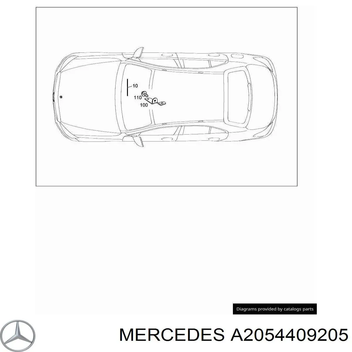 A2054409205 Mercedes 