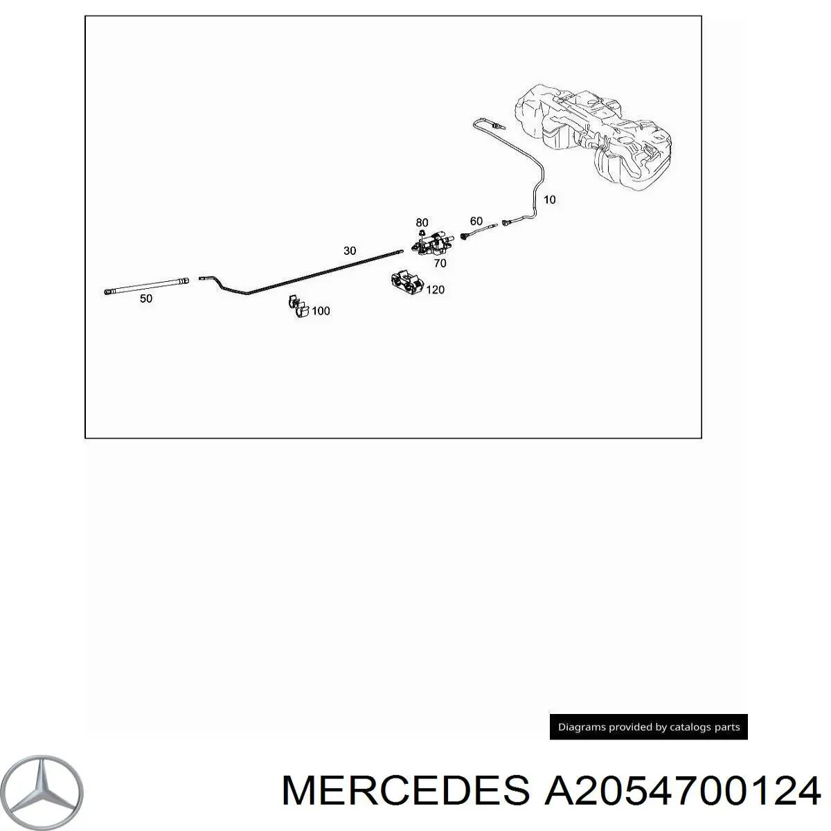A2054700124 Mercedes 