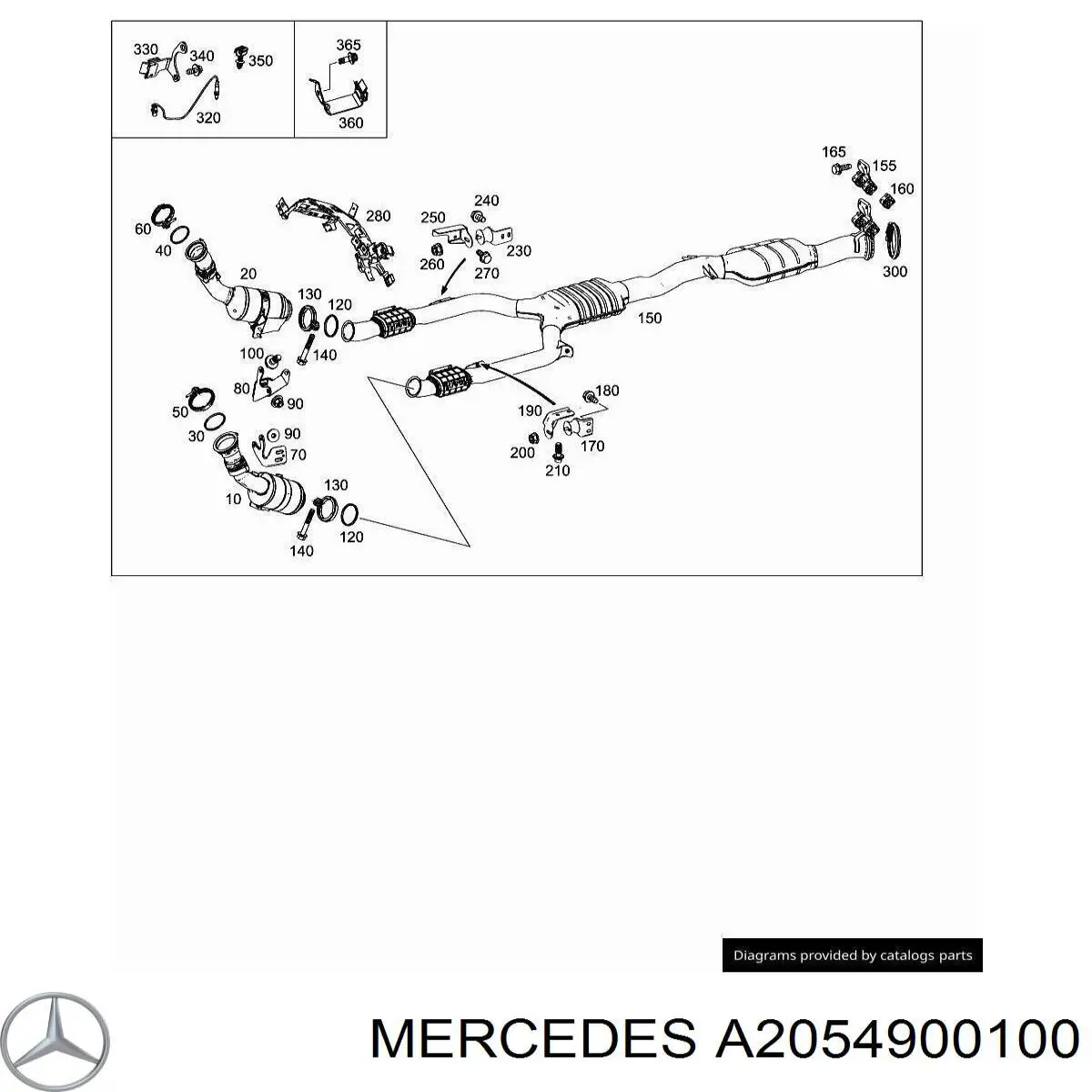 A2054900100 Mercedes 