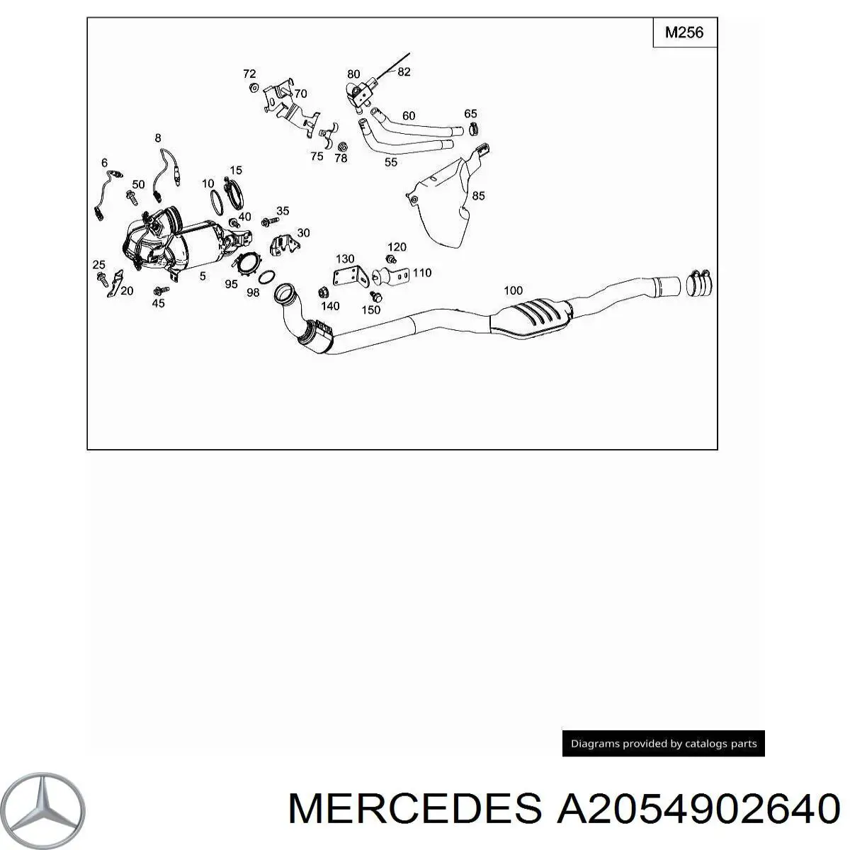 A2054902640 Mercedes 