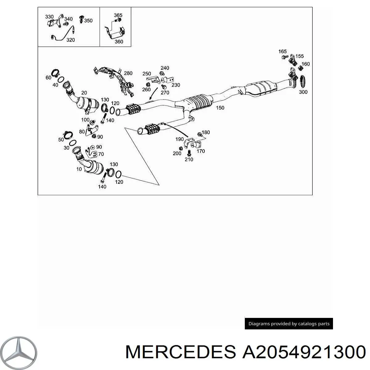 A2054921300 Mercedes 