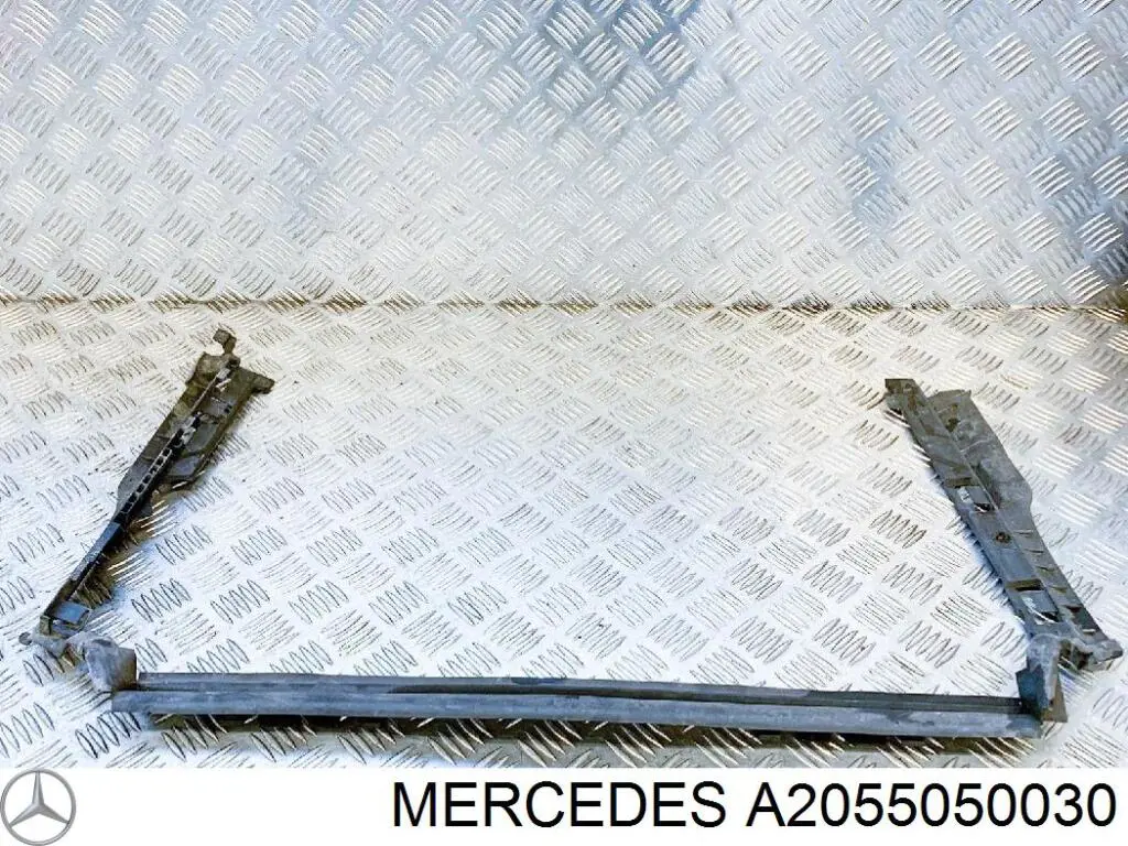 A2055050030 Mercedes повітропровід радіатора
