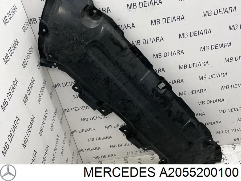 A2055200100 Mercedes Захист двигуна передній