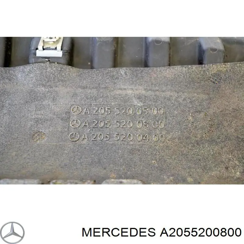 Захист картера двигуна Mercedes A2055200800