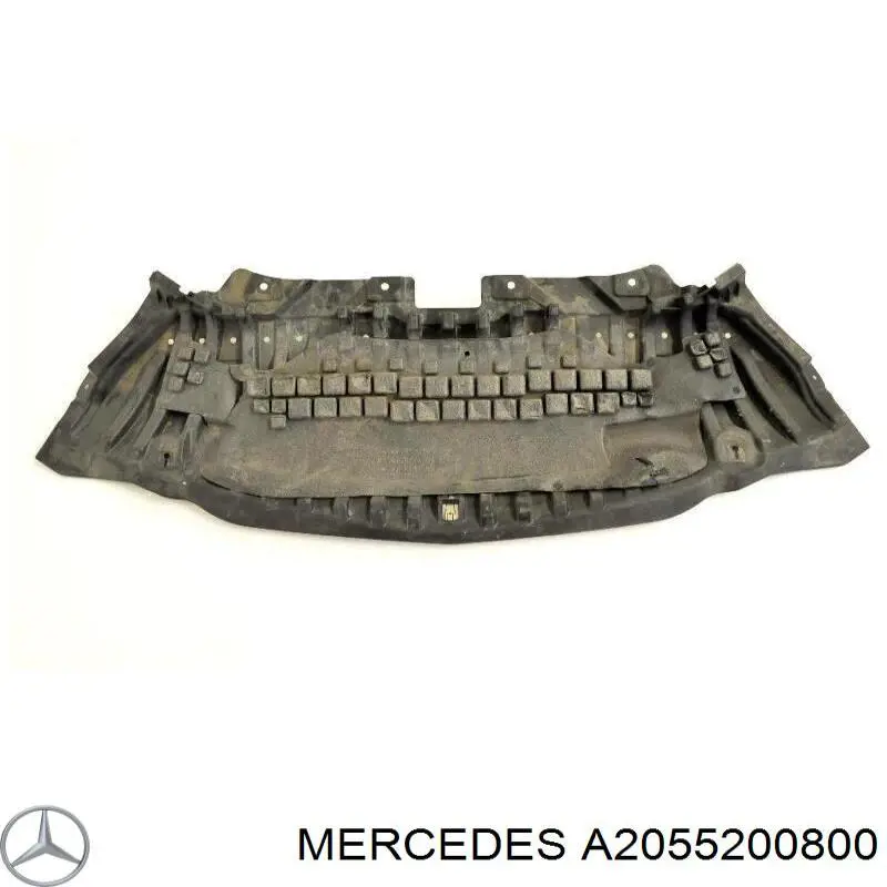 A2055200800 Mercedes Захист двигуна передній