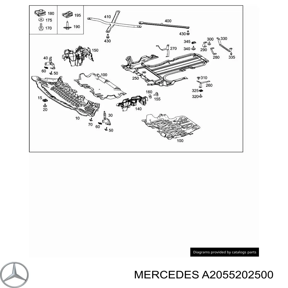  A2055202500 Mercedes