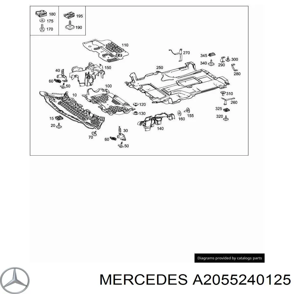 A2055240125 Mercedes 