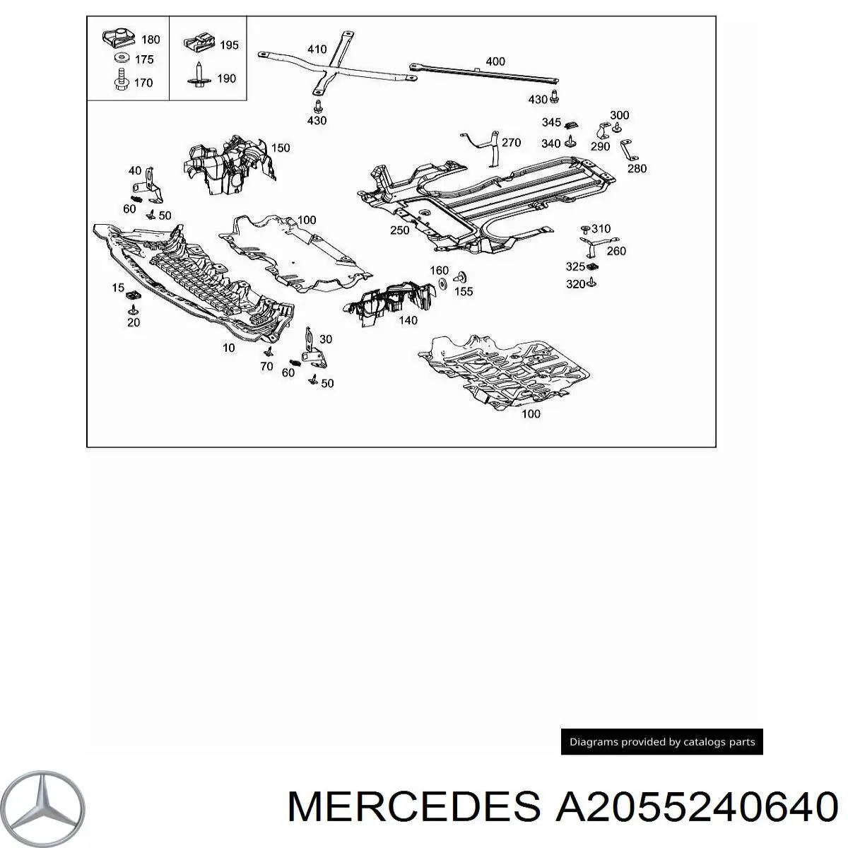 A2055240640 Mercedes 