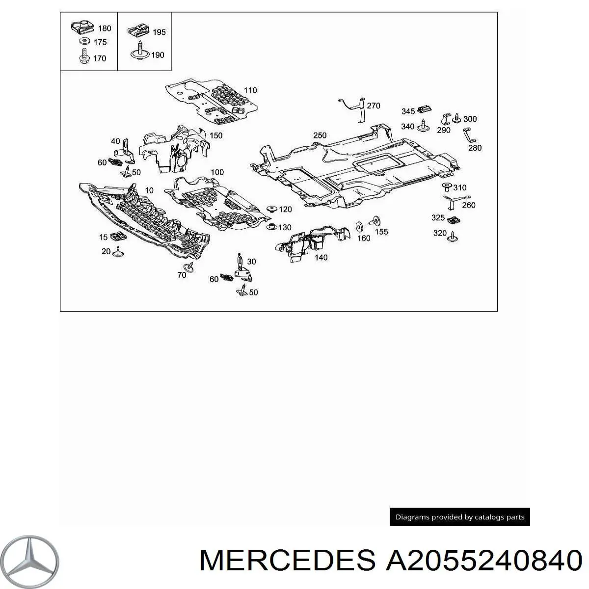 A2055240840 Mercedes 