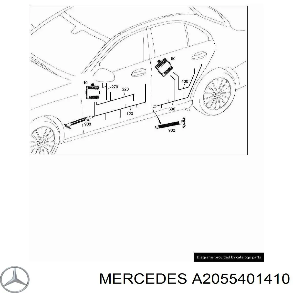 A2055401410 Mercedes 