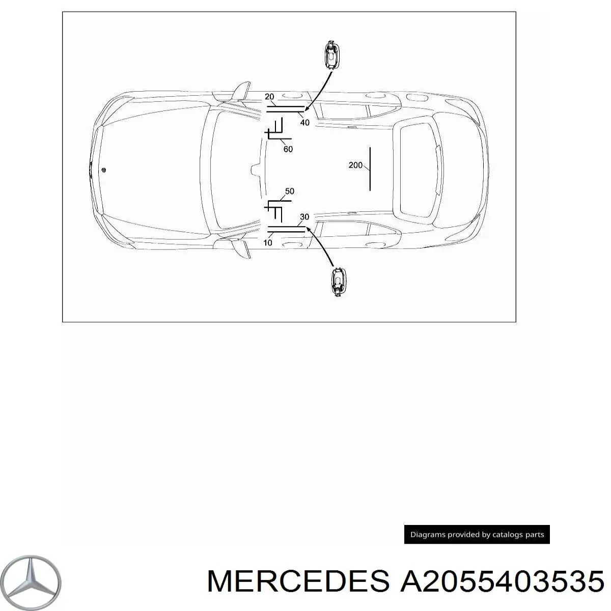 A2055403535 Mercedes 