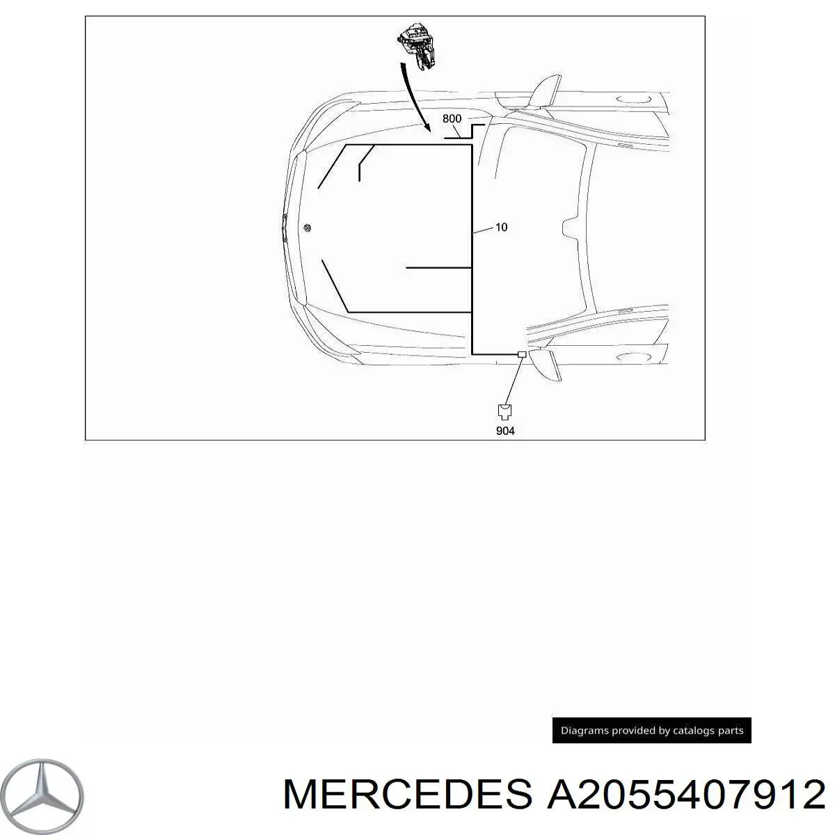 A2055407912 Mercedes 