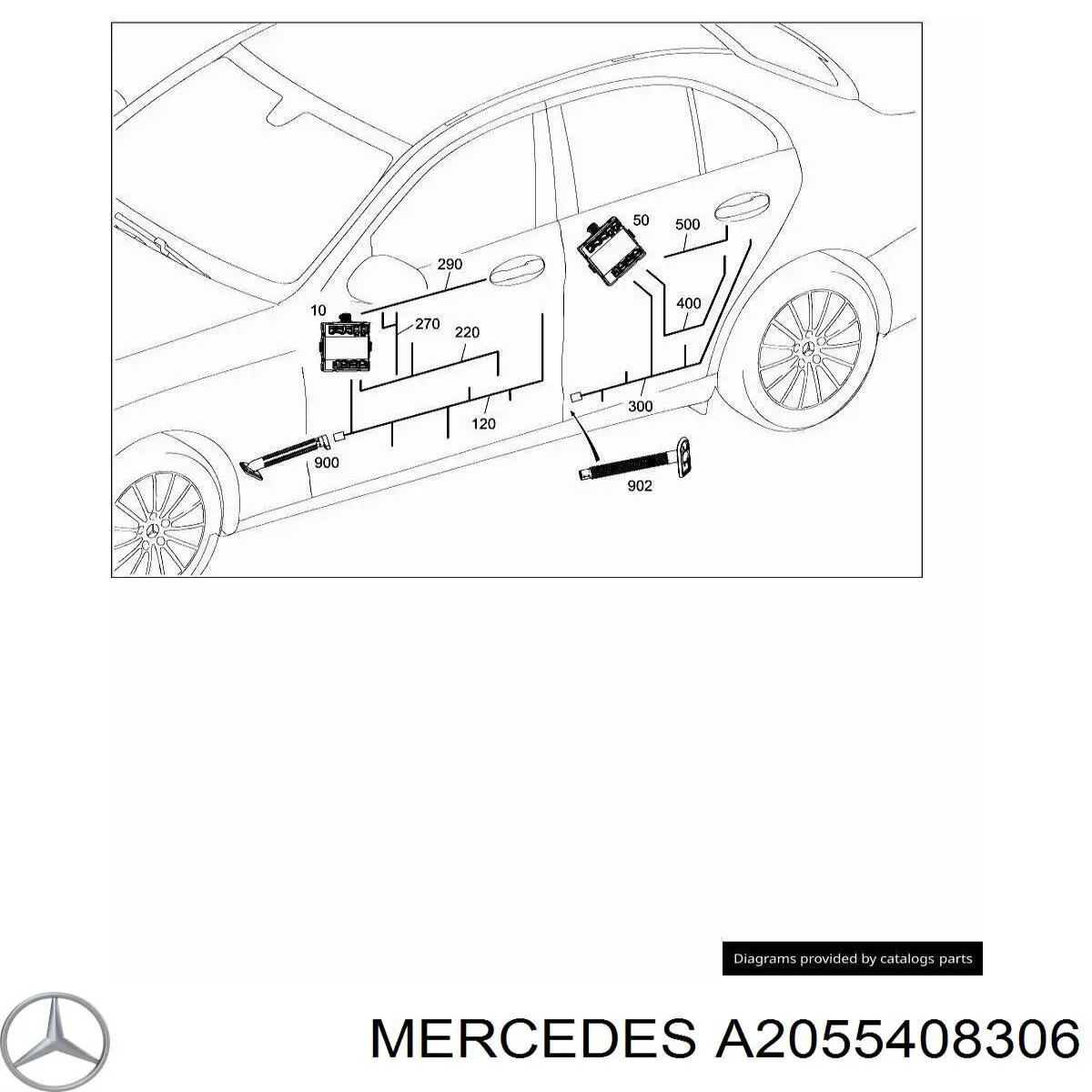 A2055408306 Mercedes 