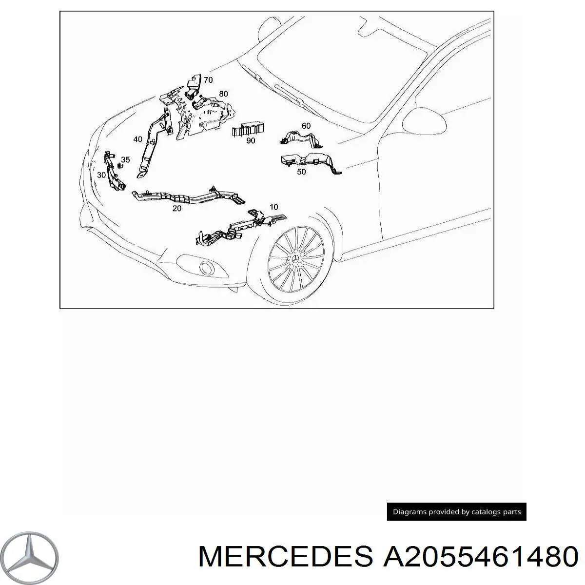 A2055461480 Mercedes 