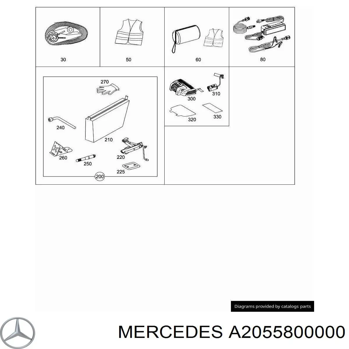  A2055800000 Mercedes