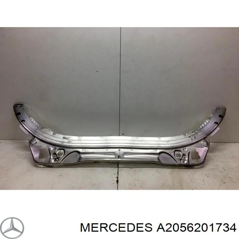 Рамка радіатора верхня Mercedes A2056201734 ціна, від 154.67 USD