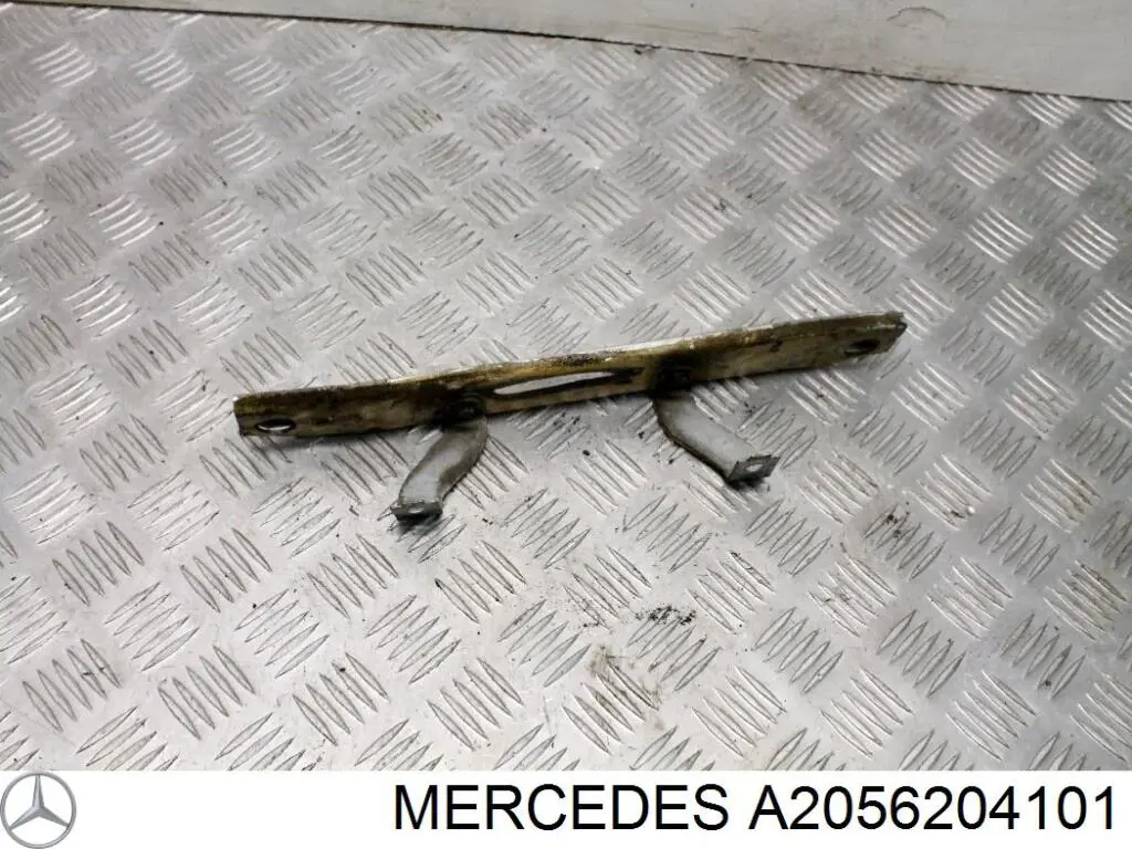 A2056204101 Mercedes подушка радіатора охолодження, верхня