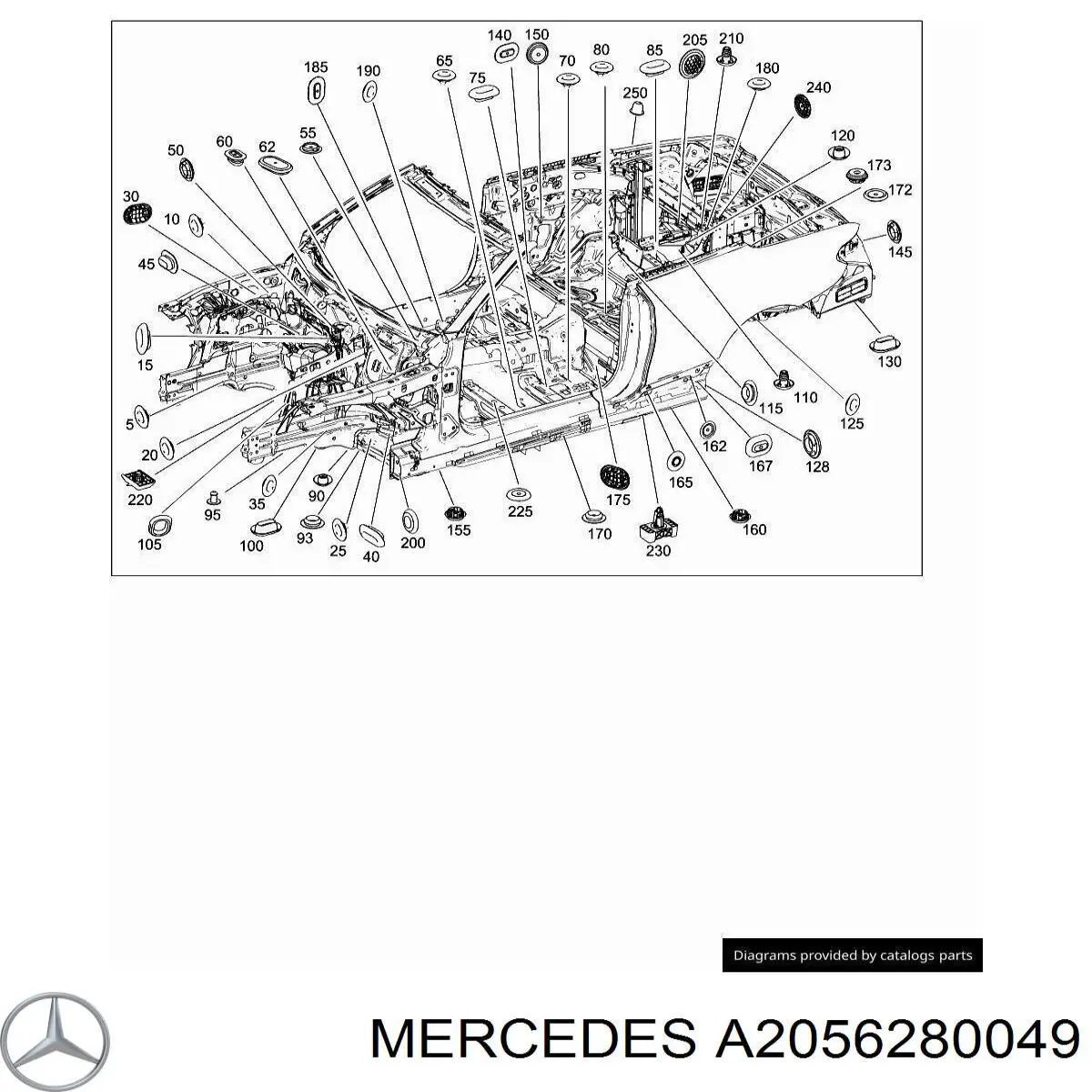 Купити A213628120064 Mercedes Подушка домкрата нижня, піддомкратники