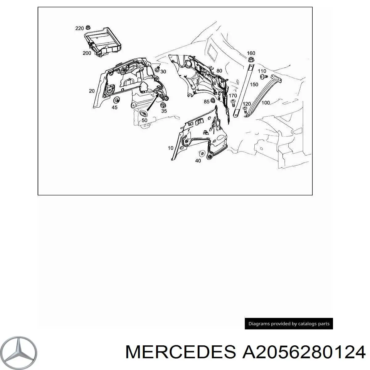A2056280124 Mercedes 
