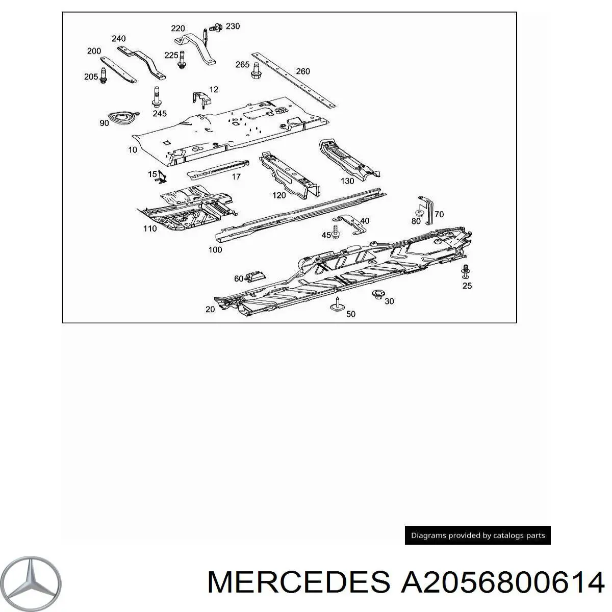 A2056800614 Mercedes 