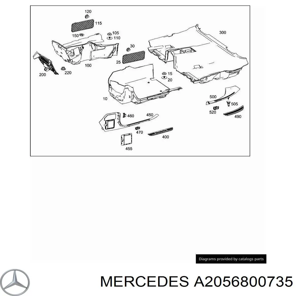 A2056800735 Mercedes 