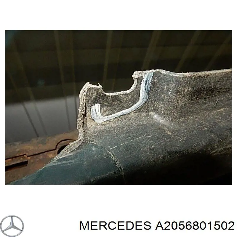 Захист днища, лівий Mercedes A2056801502 ціна, від 49.66 USD