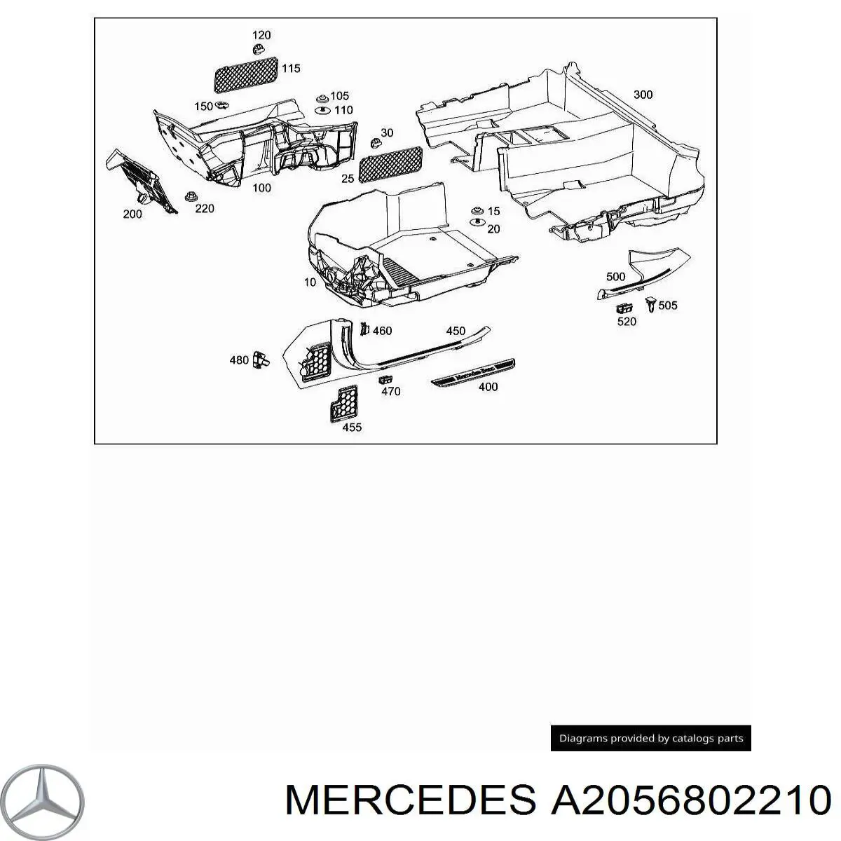 A2056802210 Mercedes 
