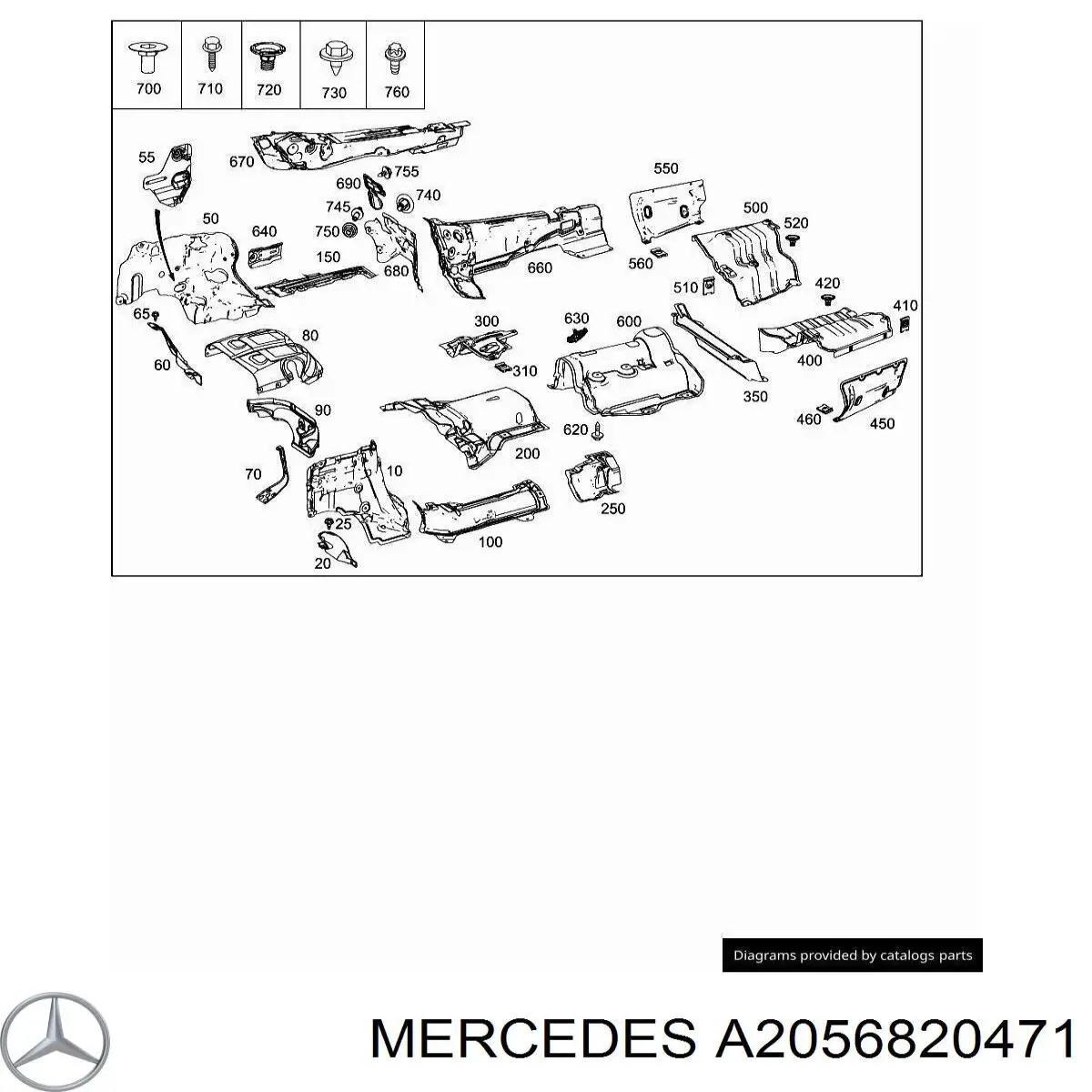 A2056820471 Mercedes 