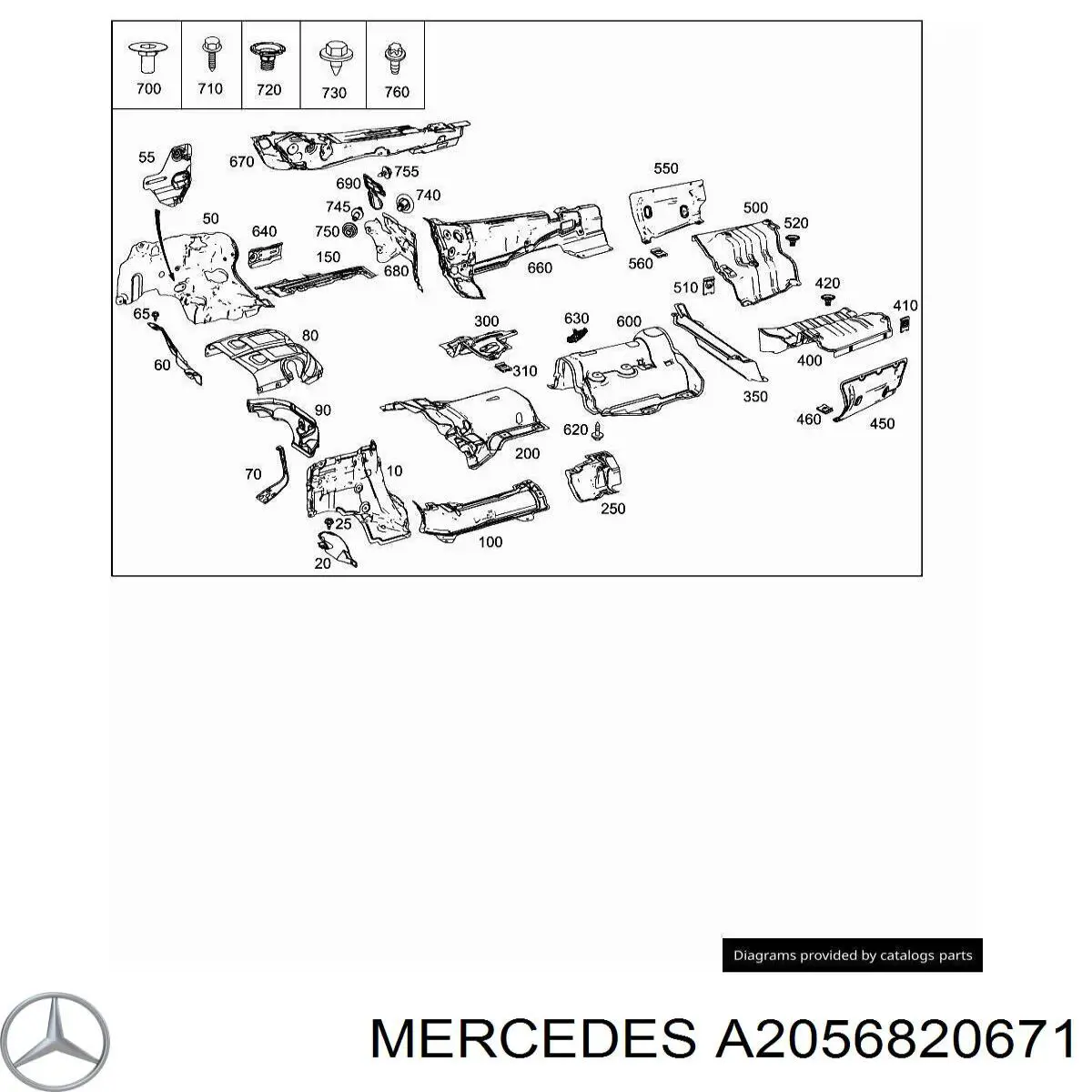 A2056820671 Mercedes 
