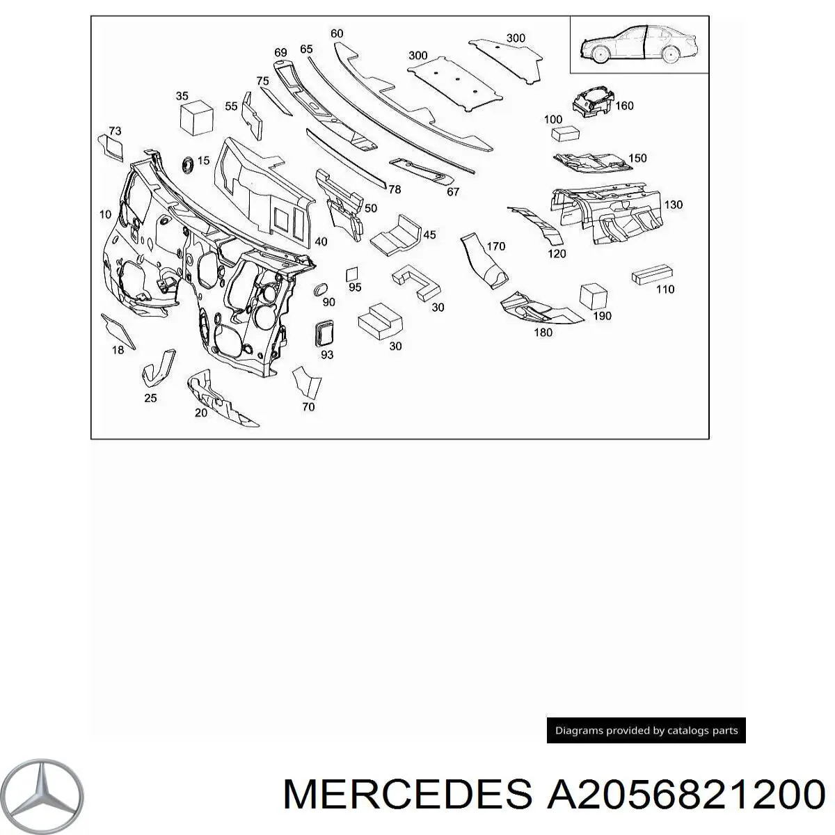 A2056821200 Mercedes 