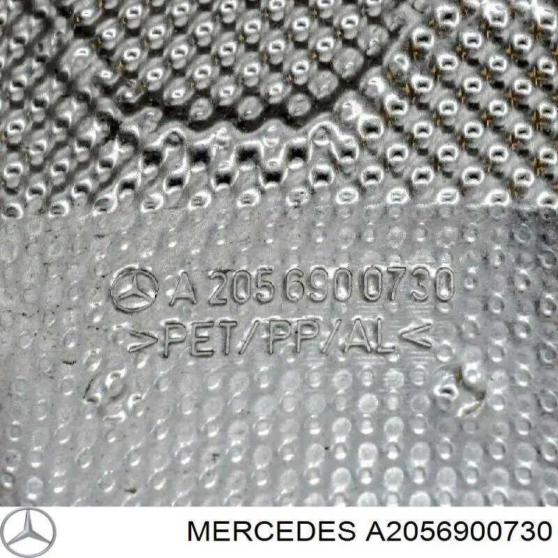 Підкрилок задній лівий Mercedes A2056900730