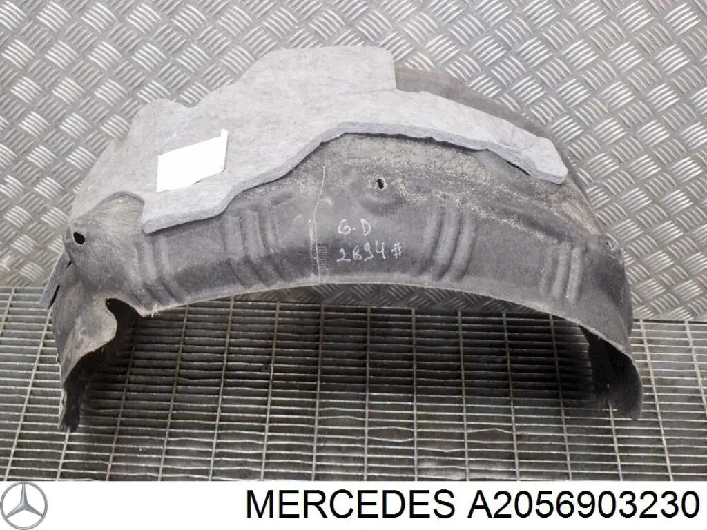 A2056903230 Mercedes Підкрилок задній правий