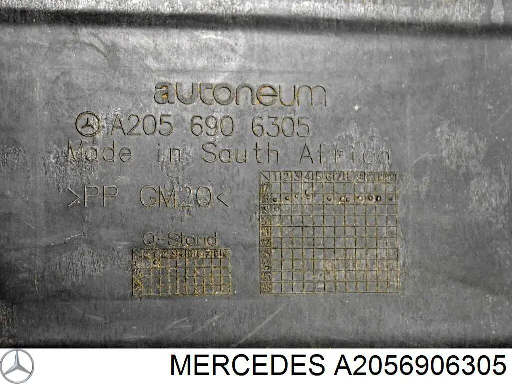  Mercedes A2056906305 ціна, від 274.54 USD