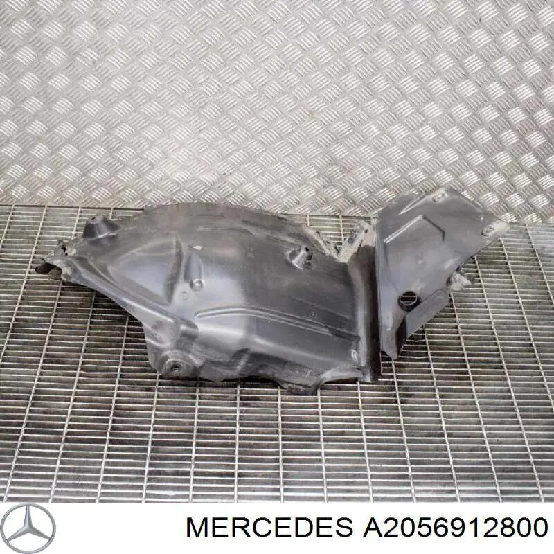 A2056912800 Mercedes Підкрилок переднього крила, правий задній
