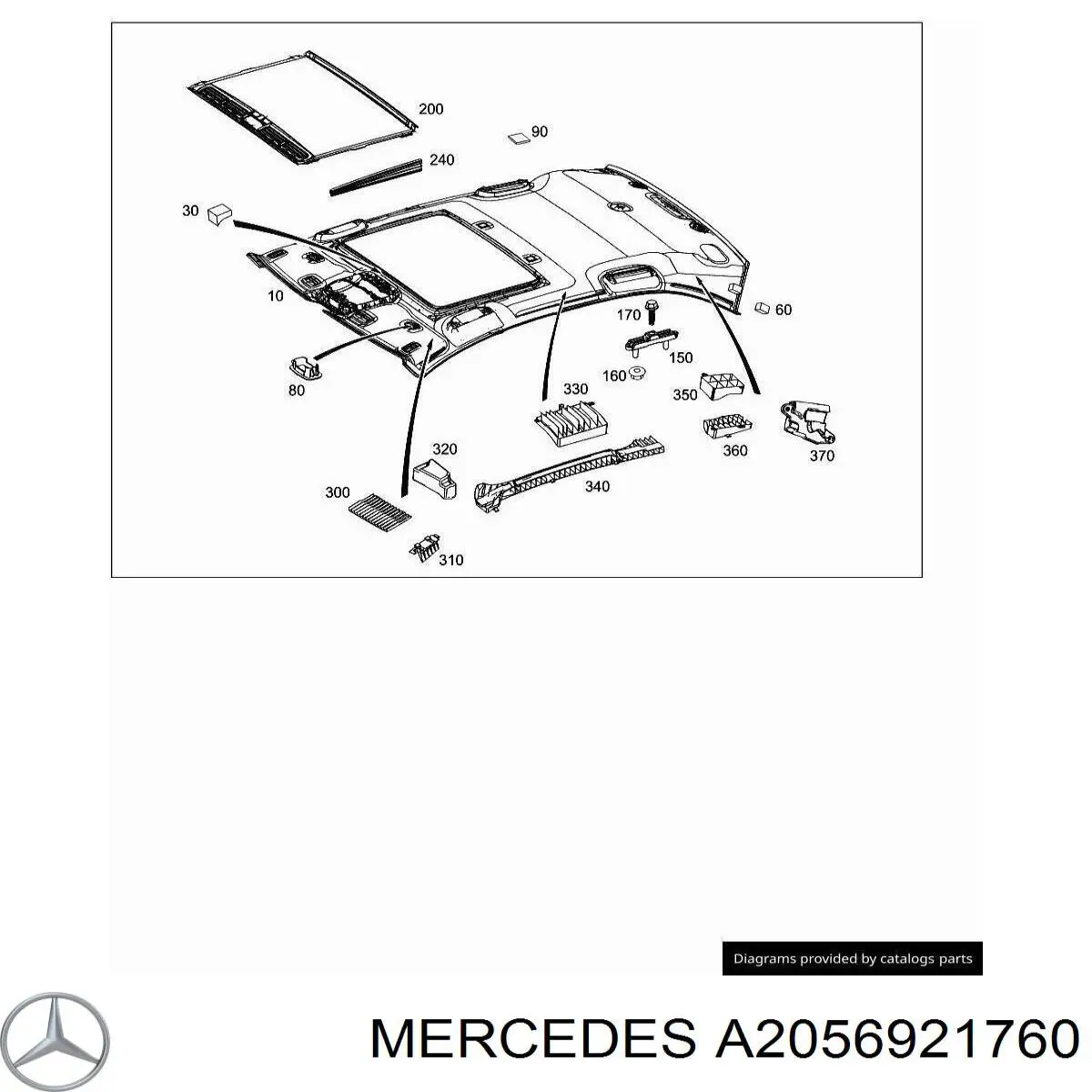 A2056921760 Mercedes 