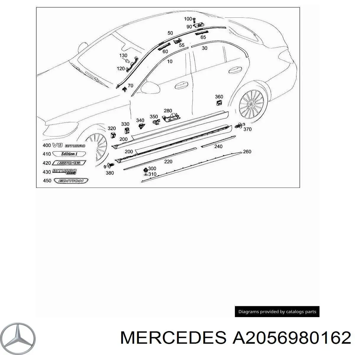 A2056980162 Mercedes 